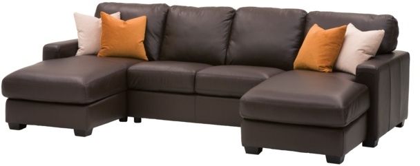 Palliser® Furniture Westend 3-Piece Brown Sectional