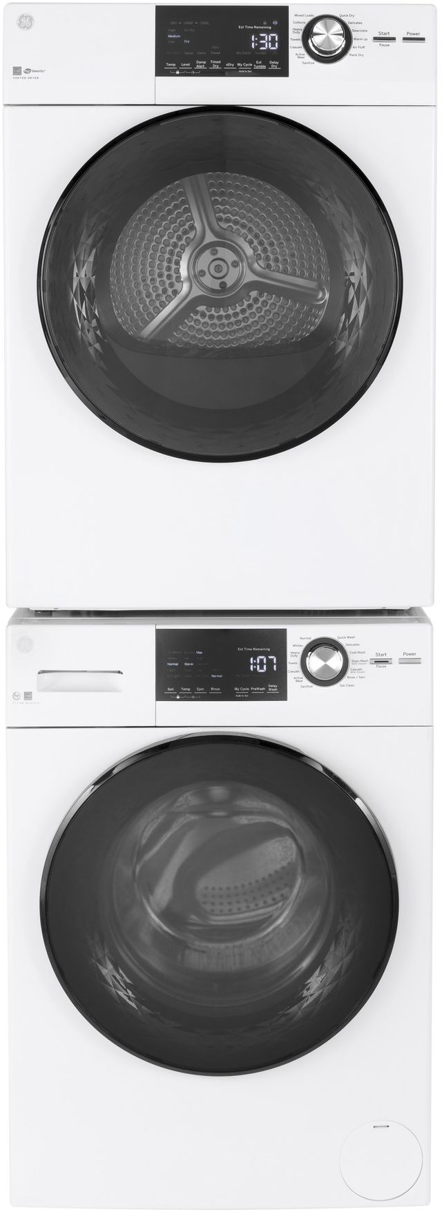 GE® 4.3 Cu. Ft. White Electric Dryer (S/D) 5