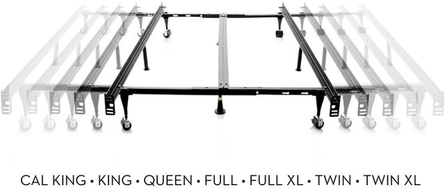 Malouf® Structures® Wheel Universal Bed Frame 7