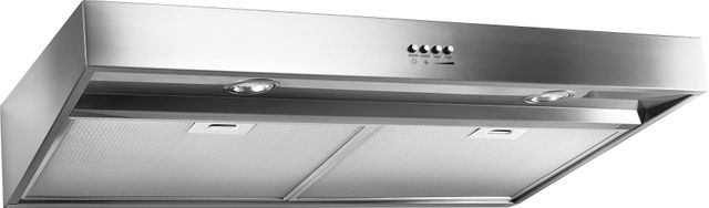 Whirlpool® 36" Stainless Steel Range Hood with Dishwasher-Safe Full-Width Grease Filters 1