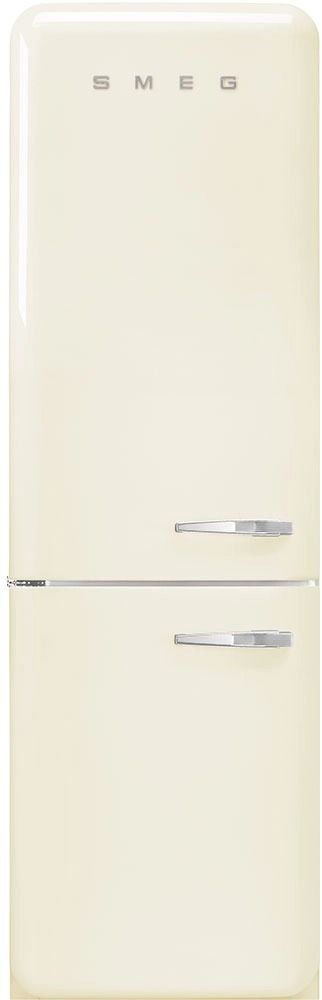 Smeg 50's Retro Style Aesthetic 11.7 Cu. Ft. Cream Bottom Freezer Refrigerator