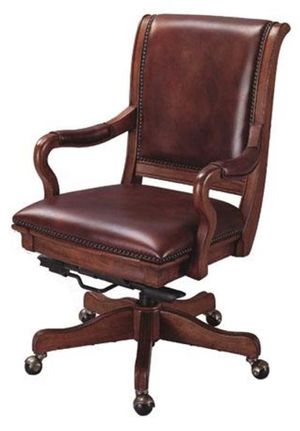Aspenhome® Richmond Brown Burgundy Richmond Office Chair