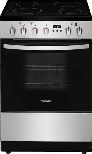 Frigidaire® 24" Stainless Steel Free Standing Electric Range