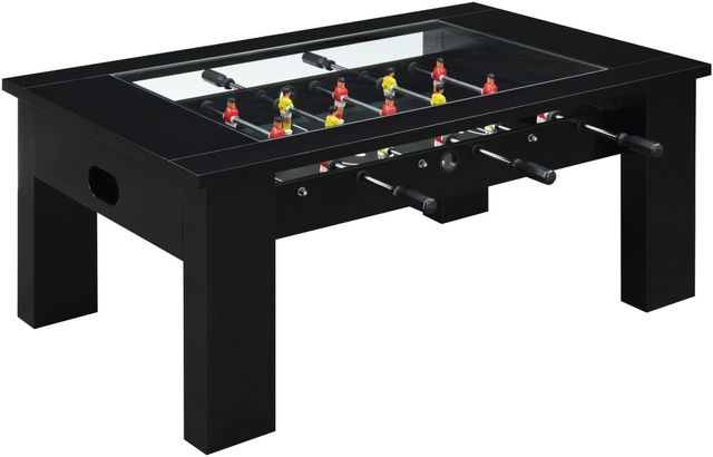 Elements International Giga Black Foosball Gaming Table-0