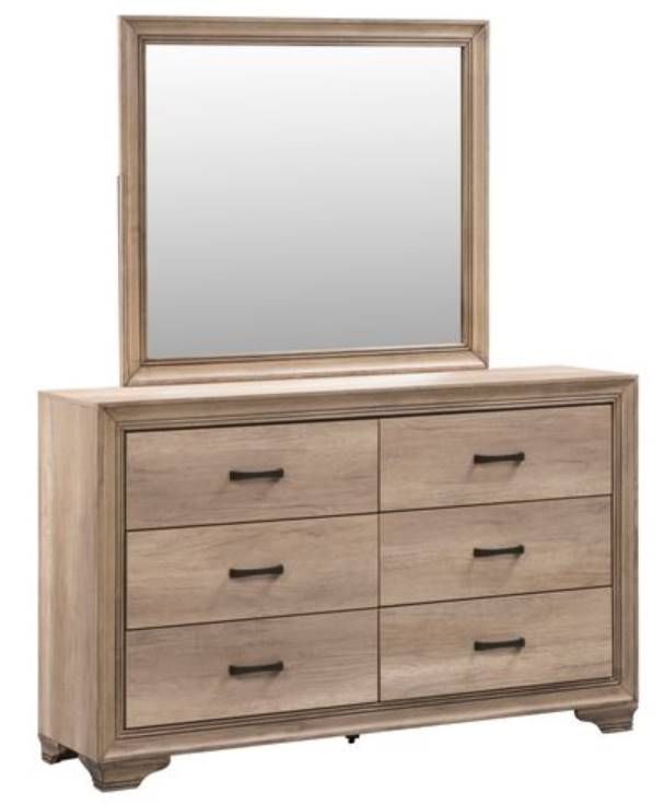 Liberty Sun Valley Sandstone Dresser and Mirror-0