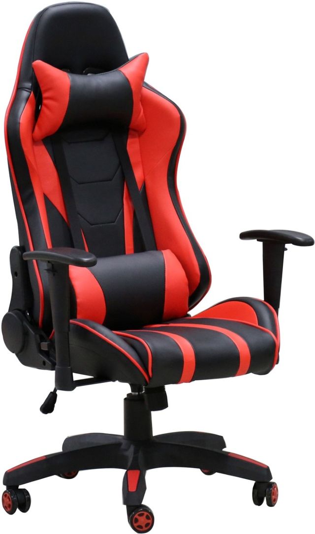 Primo International Felix Black/Red Ergonomic Office Gaming Chair