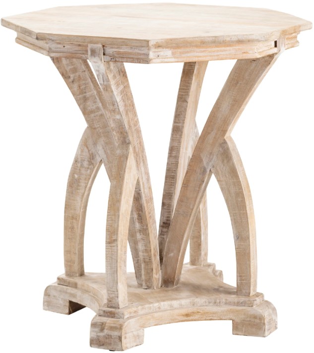 Crestview Collection Evelyn Brown Accent Table