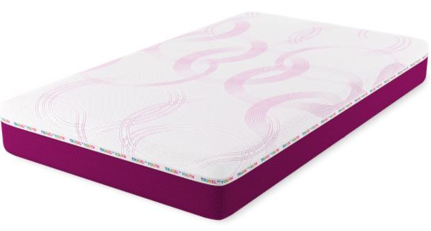 Glideaway® Youth Purple Full Memory Foam Mattress 1