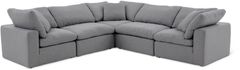 Lux Furniture Gallery 5-Piece Moonlight Modular Sectional