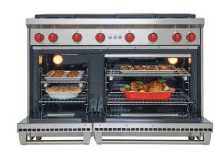 Wolf® 48" Stainless Steel Pro Style Gas Range-3