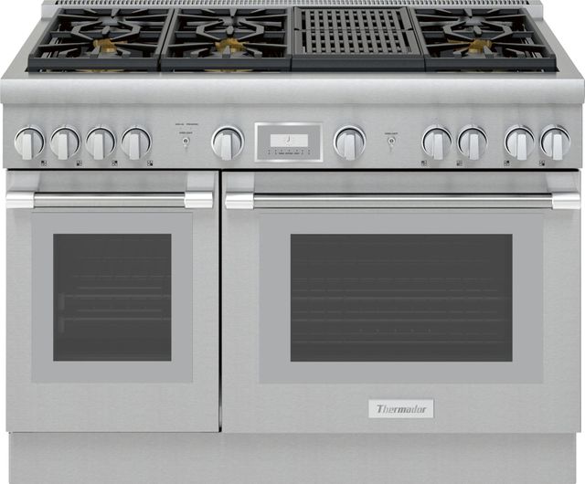 Thermador® Pro Harmony® 48" Stainless Steel Pro Style Gas Range