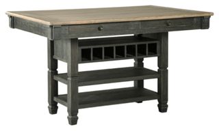 Signature Design by Ashley® Tyler Creek Black/Gray Rectangular Dining Room Counter Table