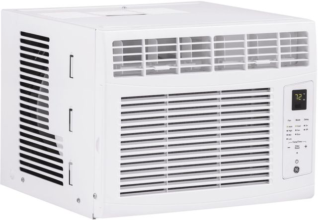 GE® 6,000 BTU's Light Cool Gray Window EZ Mount Room Air Conditioner 5