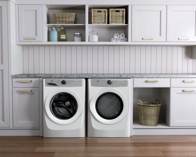 Electrolux 8.0 Cu. Ft. Island White Front Load Electric Dryer 8