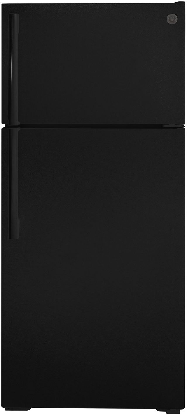 GE® 16.6 Cu. Ft. White Top Freezer Refrigerator-GTS17DTNRWW-0