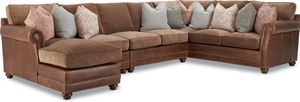 Klaussner® Cabrillio Brown/Light Brown Sectional