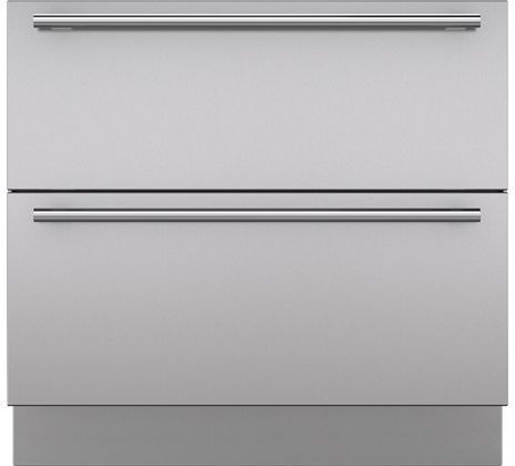 Sub-Zero® 36" Stainless Steel Integrated Drawer Panels with Tubular Handles