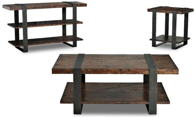 Klaussner® Timber Forge Sofa Table-1