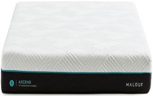 Malouf® Ascend CoolSync™ 11" Hybrid Ultra Plush Tight Top Queen Mattress in a Box