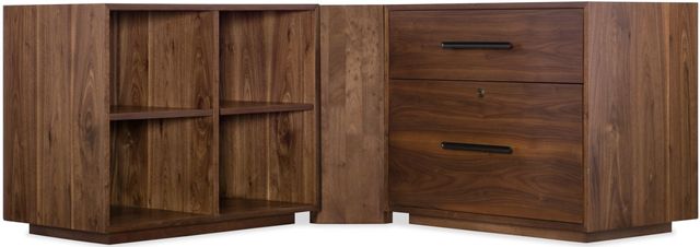 Hooker® Furniture Elon Dark Bronze/Medium Wood Lateral File 2