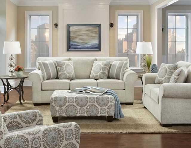 Affordable Furniture Charisma Linen Queen Sleeper Sofa-2