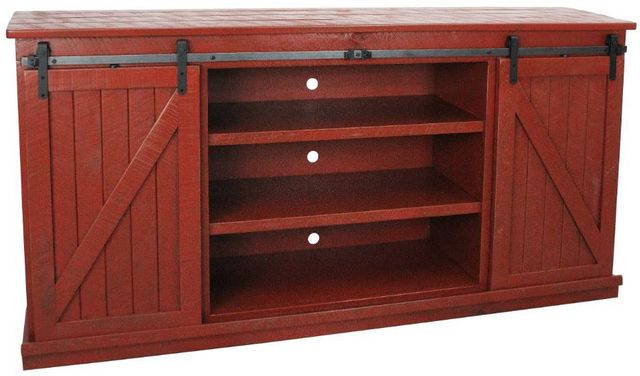 American Heartland Manufacturing Rustic Provincial 82" TV Stand