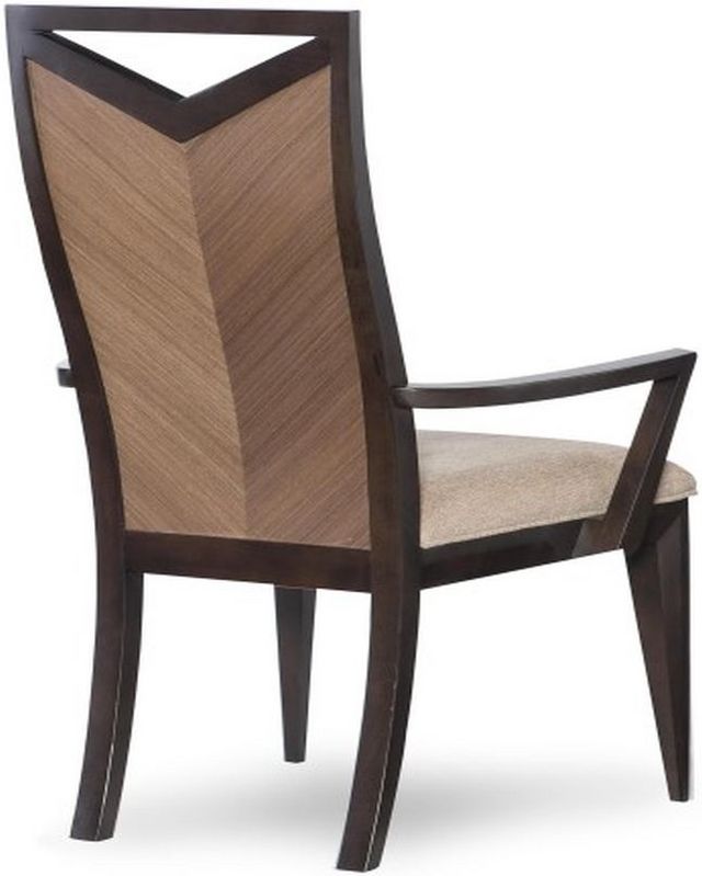 Legacy Classic Urban Rhythm Milk Chocolate Wood Back Arm Chair-1