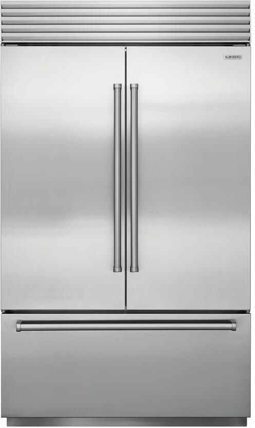 Sub-Zero® Classic Series 28.9 Cu. Ft. Stainless Steel French Door Refrigerator-0