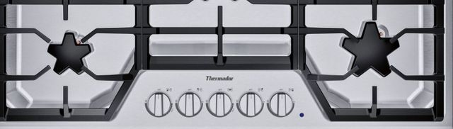 Thermador® Masterpiece® Star® 36" Stainless Steel Gas Cooktop 2