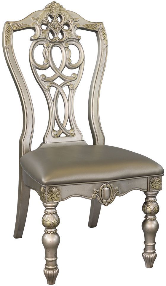 Homelegance® Catalonia Platinum Side Chair