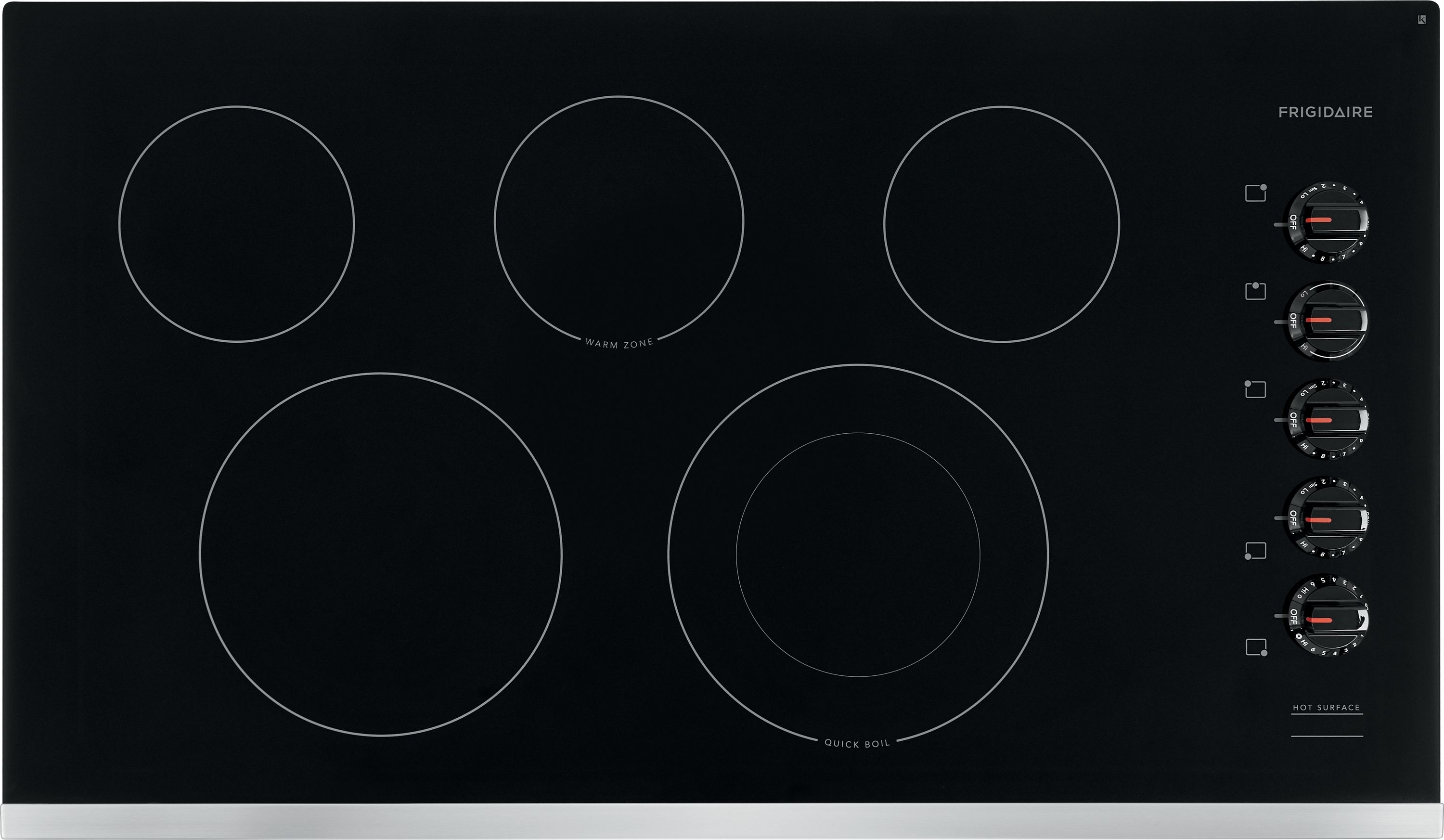 Frigidaire® 36" Stainless Steel Electric Cooktop-FFEC3625US