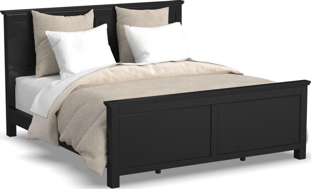 homestyles® Oak Park 3-Piece Black King Panel Bedroom Set-1