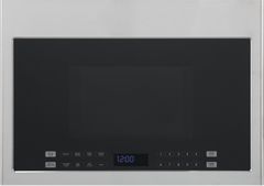 Haier 1.4 Cu. Ft. Black with Stainless Steel Over The Range Microwave