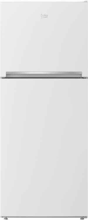 Open Box **Scratch and Dent** Beko 13.8 Cu. Ft. White Counter Depth Top Mount Refrigerator