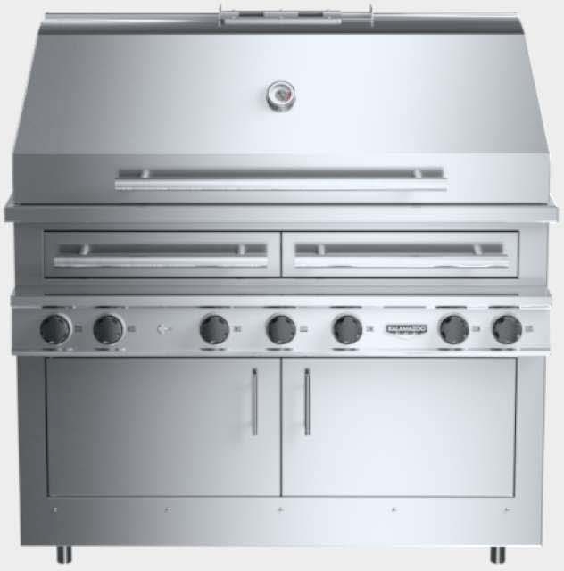 Kalamazoo™ Hybrid Fire K1000HB 53" Stainless Steel Built In Grill