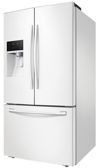 Samsung 23.0 Cu. Ft. Counter Depth French Door Refrigerator-White 6