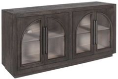 Signature Design by Ashley® Dreley Grayish Brown Accent Cabinet