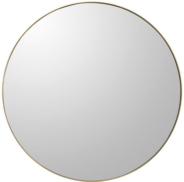 A & B Home Gold Wall Mirror-0