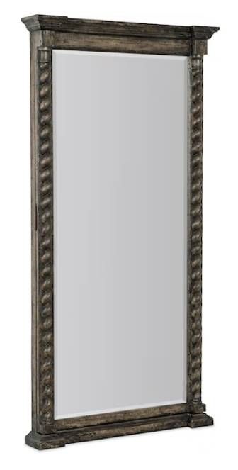 Hooker® Furniture La Grange Vail Flemish Floor Mirror with Jewelry Storage-0