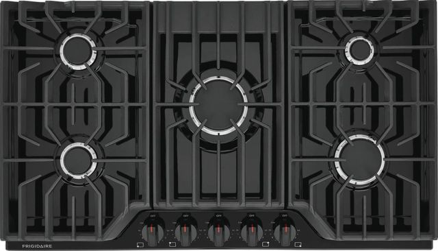 Whirlpool 36 in. 5-Burner Electric Cooktop with Simmer Burner - Black