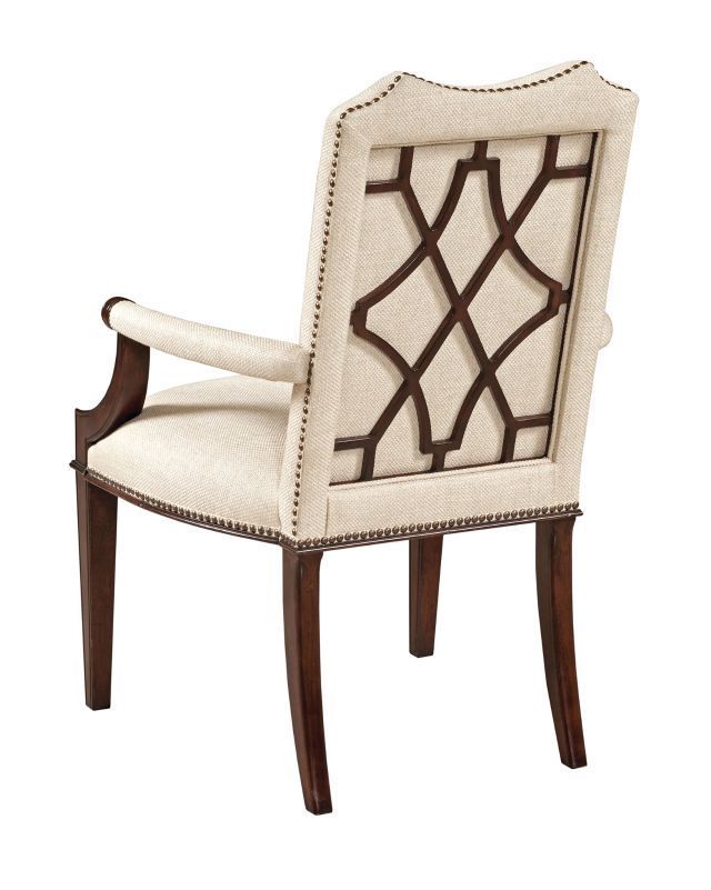 Kincaid® Hadleigh Cherry Upholstered Arm chair-1