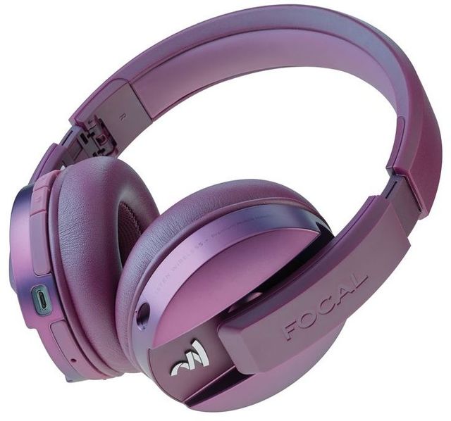 Focal® Listen Wireless Chic Purple Premium Wireless Headphones 2