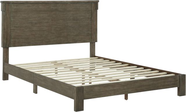 Signature Design by Ashley® Shamryn Grayish Brown Queen Panel Bed-1