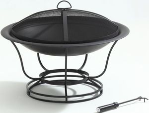 Crosley Furniture® Buckner Black Firepit