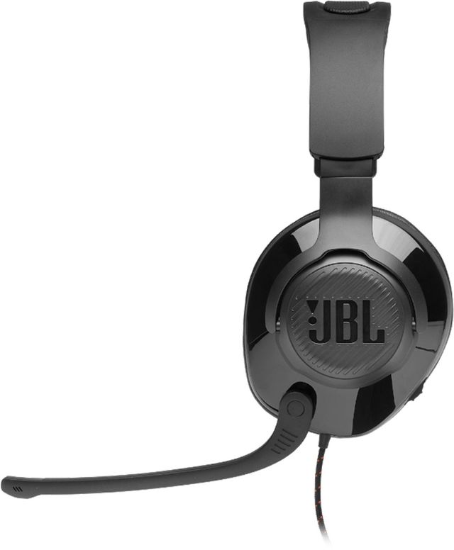JBL Quantum 300 Black Wired Over-Ear Gaming Headphones with Mic 4