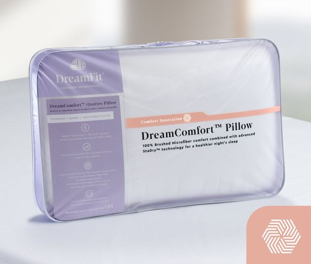 DreamFit® DreamComfort™ Quattro Adjustable Standard/Queen Pillow 5