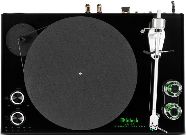 McIntosh MTI100 Black Integrated Turntable 2