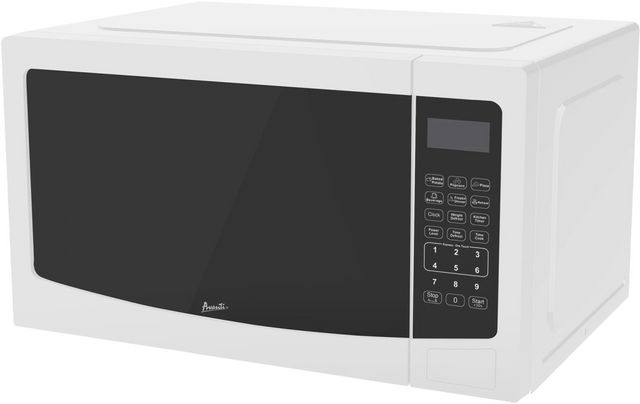 Avanti 1.1 Cu. ft. White Countertop Microwave