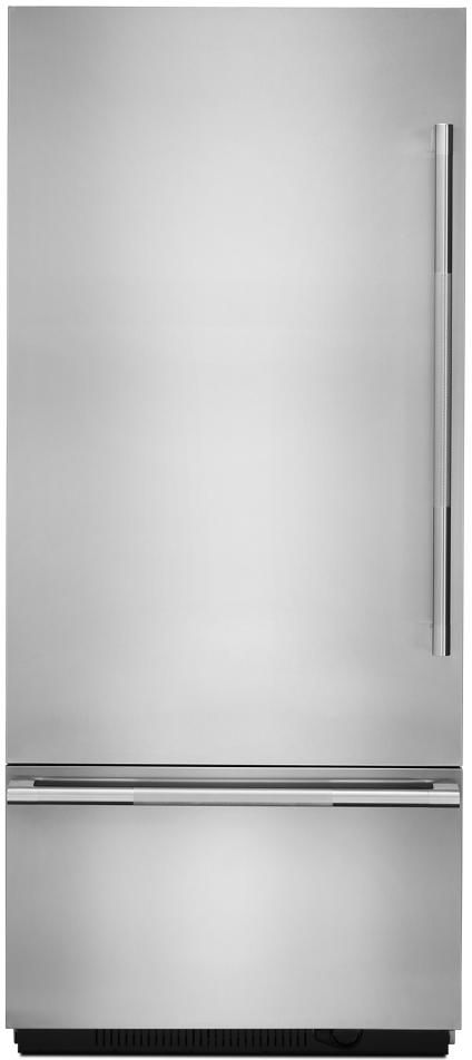 JennAir® Rise™ 36" Fully Integrated Built-In Bottom-Freezer Left-Hand Door Swing Panel-Kit