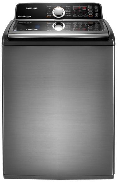 Samsung 4.5 Cu. Ft. Stainless Platinum High Efficiency Top Load Washer